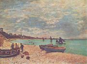 Beach at Sainte-Adresse Claude Monet